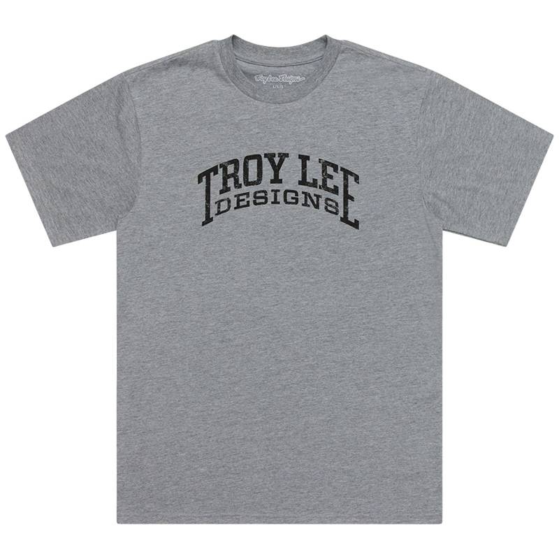 Troy Lee Designs Kurzärmeliges T-Shirt, Scholar Grey Heather LG von Troy Lee Designs