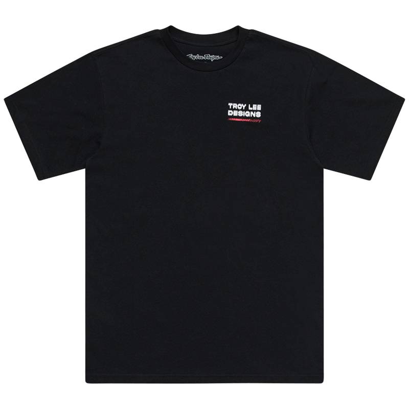Troy Lee Designs Kurzarm-T-Shirt, Schwarz, Größe XL von Troy Lee Designs