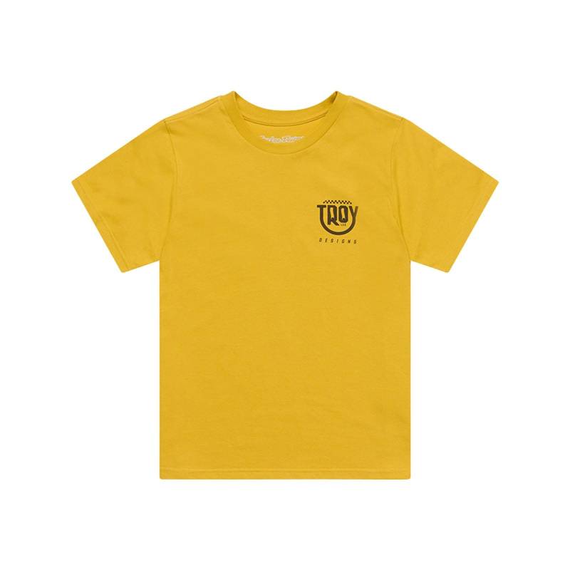 Troy Lee Designs Kurzarm-T-Shirt für Jugendliche; CARB Golden LG von Troy Lee Designs