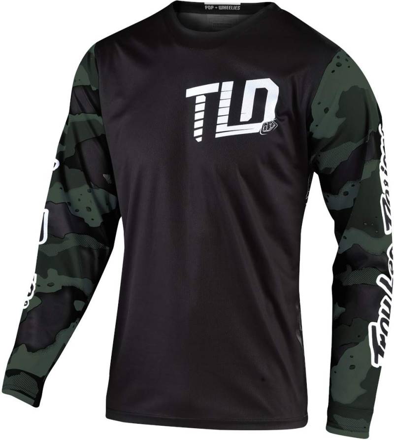 Troy Lee Designs MX Jersey GP Schwarz Gr. L von Troy Lee Designs