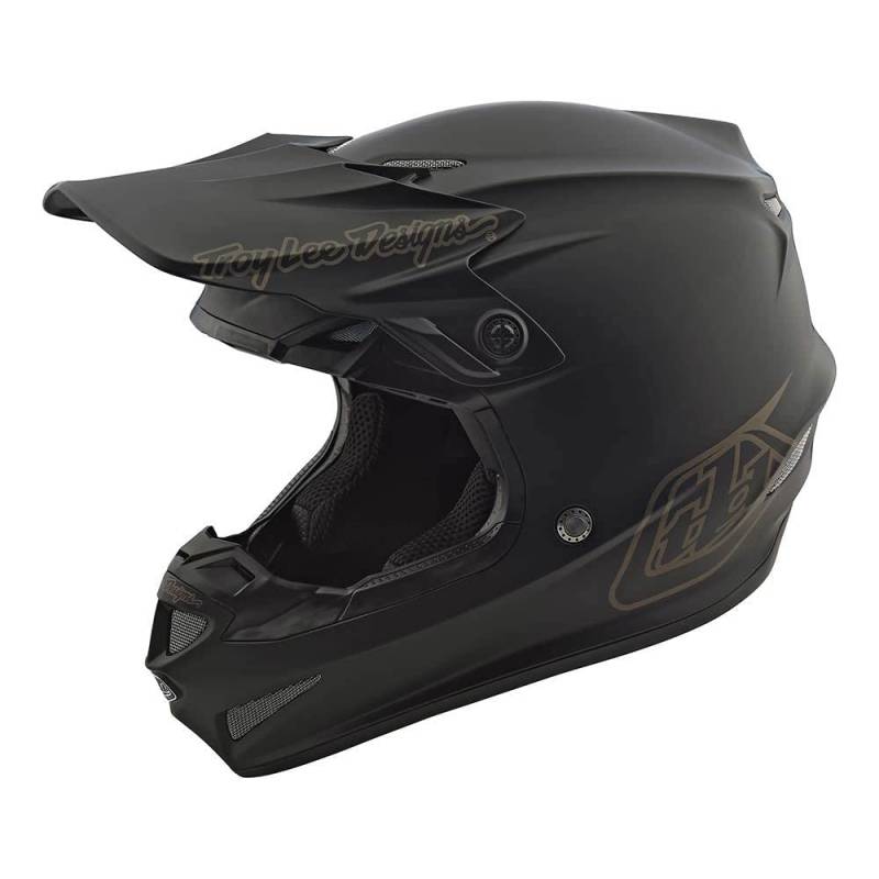 Troy Lee Designs Motocross-Helm SE4 Polyacrylite Schwarz Gr. L von Troy Lee Designs