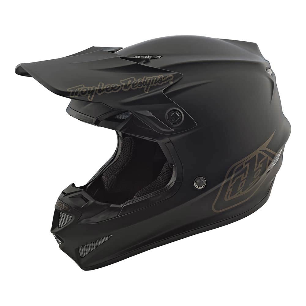 Troy Lee Designs Motocross-Helm SE4 Polyacrylite Schwarz Gr. M von Troy Lee Designs