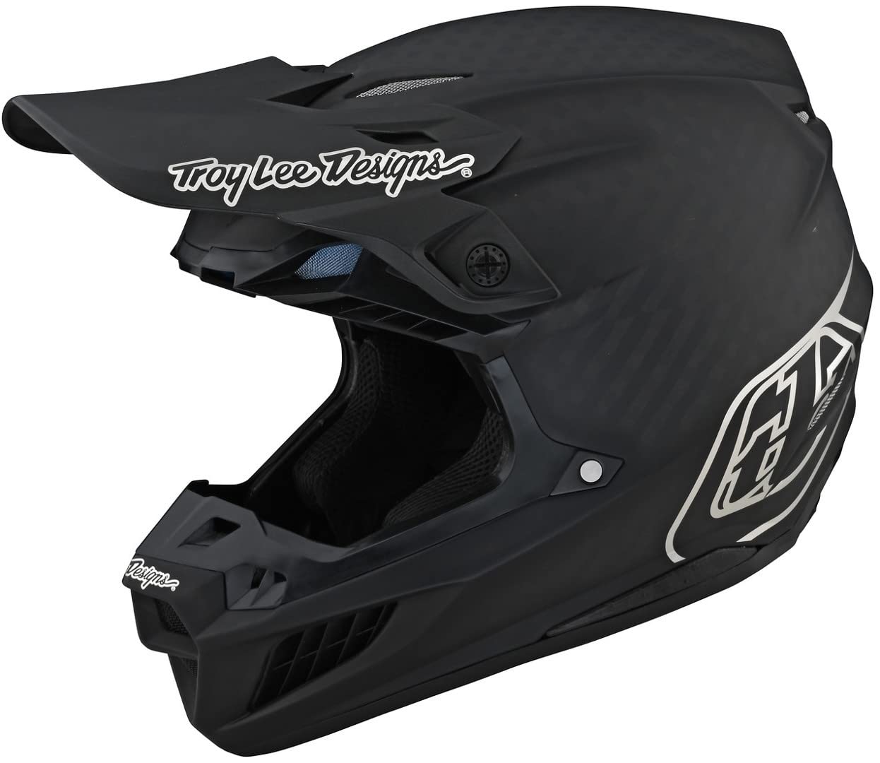 Troy Lee Designs Motocross-Helm SE5 Carbon MIPS Schwarz Gr. L von Troy Lee Designs
