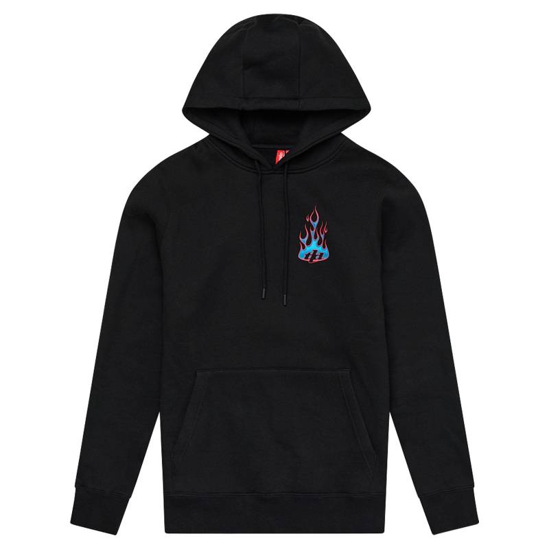 Troy Lee Designs Pullover Hoodie; TORCHED Black SM von Troy Lee Designs
