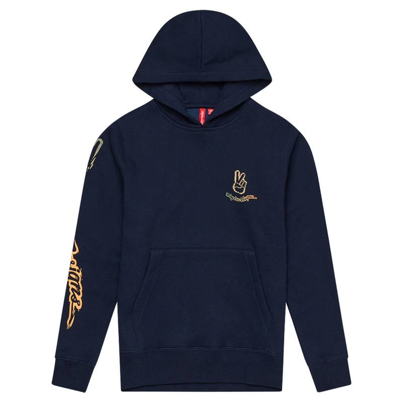 Troy Lee Designs Youth Pullover; Badge Navy LG von Troy Lee Designs