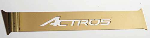 TRUCKDANET Zubehör aus Edelstahl INOX für LKW Actros MP4, Seitenprofil Carena mit Actros Schriftzug von Truckdanet srl