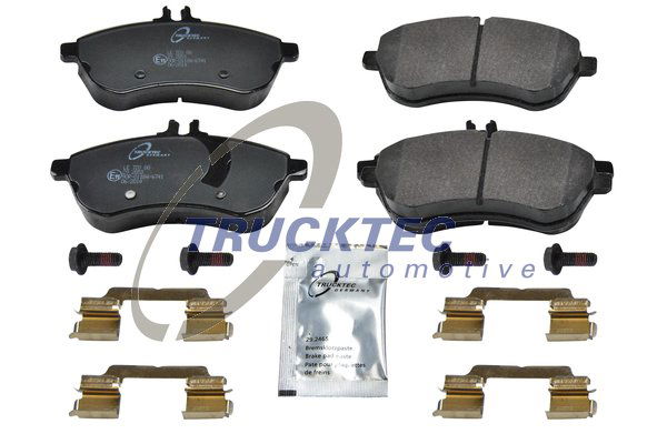 Bremsbelagsatz, Scheibenbremse Vorderachse Trucktec Automotive 02.35.232 von Trucktec Automotive