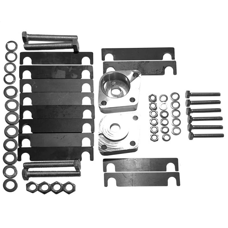 Vordere obere Kugelgelenk-Distanzstucke 40 mm, mit Sturz-Einstellplättchen, für Mitsubishi Pajero II, Pajero Sport I, L200 mit Aufhängung Lift, Querlenker Satz Pajero, Tuning von Truh.pl
