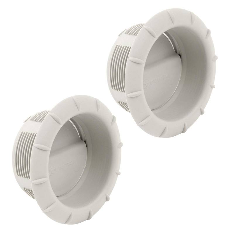 Truma Endstück Warmluftaustritt 65mm Warmluftrohre verschließbar (2X Grau) von Truma