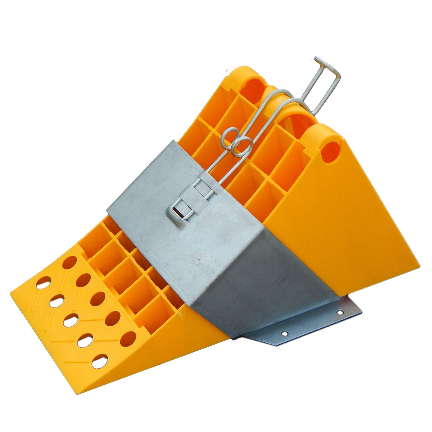 LKW! Unterlegkeil G53g + Kasten Halter verzinkt/Hemmschuh Radkeil Radlast bis 6,5 to Anhänger Trecker LKW! Unterlegkeil G53g + Kasten Halter verzinkt/Hemmschuh Radkeil Radlast bis 6,5 to Anhänger Trecker von Trupa