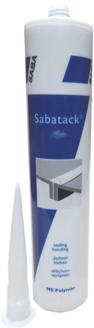 Trupa SAUSTARK Sabatack® 790 MS BAU-, Montagekleber Polymer Kleber Dichtmasse 290ml Farbe SCHWARZ RAL 9011 von Trupa