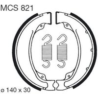 Bremsbackensatz TRW MCS821 von Trw