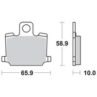 Bremsbelagsatz TRW MCB507 von Trw