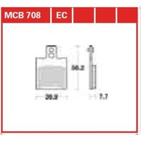 Bremsbelagsatz TRW MCB708EC Bremsbelagsatz TRW MCB708EC von Trw