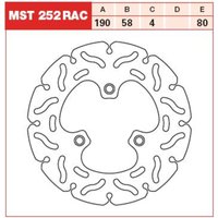Bremsscheibe TRW MST252RAC, 1 Stück Bremsscheibe TRW MST252RAC, 1 Stück von Trw