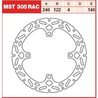 Bremsscheibe TRW MST305RAC, 1 Stück Bremsscheibe TRW MST305RAC, 1 Stück von Trw