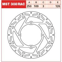 Bremsscheibe TRW MST308RAC, 1 Stück Bremsscheibe TRW MST308RAC, 1 Stück von Trw