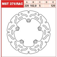 Bremsscheibe TRW MST376RAC, 1 Stück Bremsscheibe TRW MST376RAC, 1 Stück von Trw