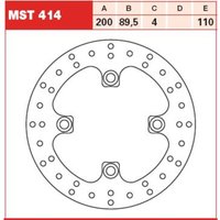 Bremsscheibe TRW MST414, 1 Stück Bremsscheibe TRW MST414, 1 Stück von Trw