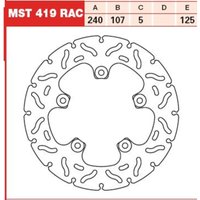 Bremsscheibe TRW MST419RAC, 1 Stück von Trw