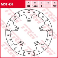 Bremsscheibe TRW MST458, 1 Stück von Trw