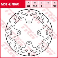Bremsscheibe TRW MST467RAC, 1 Stück Bremsscheibe TRW MST467RAC, 1 Stück von Trw
