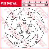 Bremsscheibe TRW MST503SWL, 1 Stück Bremsscheibe TRW MST503SWL, 1 Stück von Trw
