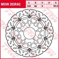 Bremsscheibe TRW MSW203RAC, 1 Stück von Trw