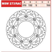 Bremsscheibe TRW MSW273RAC, 1 Stück Bremsscheibe TRW MSW273RAC, 1 Stück von Trw