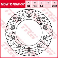 Bremsscheibe TRW MSW357RAC-SP, 1 Stück von Trw