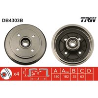 Bremstrommel TRW DB4303B von Trw