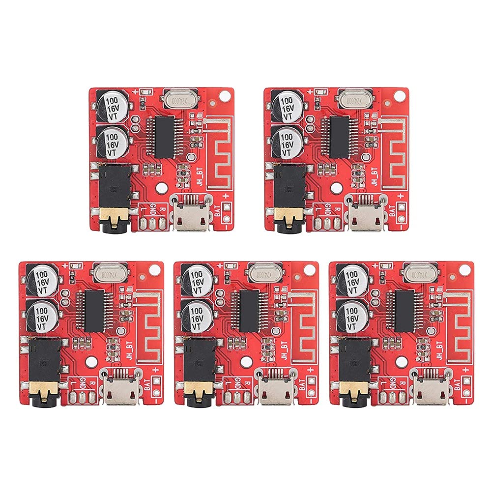 TsoLay 5 STÜCKE DIY Bluetooth 5.0 EmpfäNger Platine Verlustfreie Decoder Platine Drahtloses Stereo Musik, Lautsprecher VerstäRker TsoLay 5 STÜCKE DIY Bluetooth 5.0 EmpfäNger Platine Verlustfreie Decoder Platine Drahtloses Stereo Musik, Lautsprecher VerstäRker von TsoLay