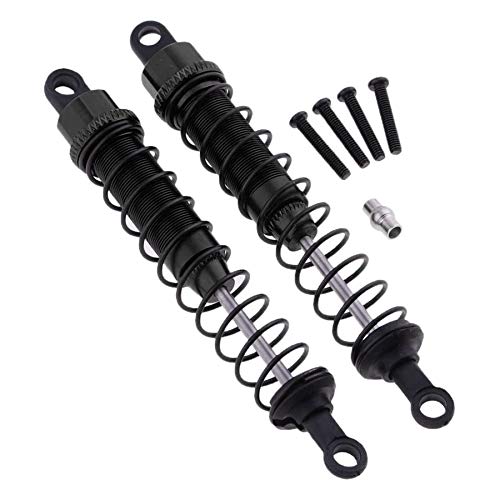 Tsrltalat Hintere StoßDäMpfer DäMpfer Upgarde Teile für 1/12 12428 FY-03 Crawler - Schwarz, 88 Mm, 500074256A2 von Tsrltalat