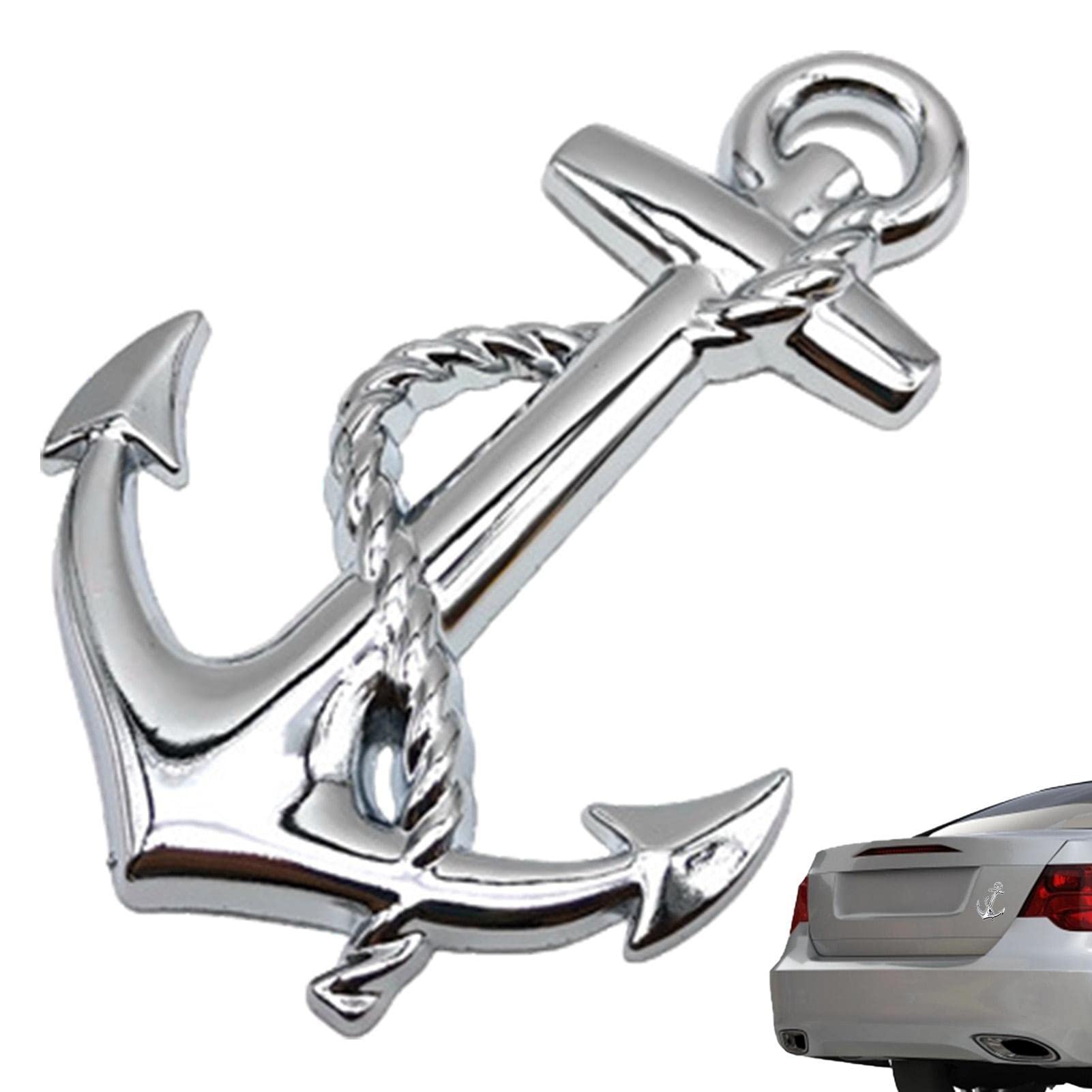 Tsuchiya Anker-Abzeichen Anker-Aufkleber | Marine Emblem Shop Dekoration Metall Seitenlogo Hecklogo Türaufkleber,Karosserie-Stoßstangen-Aufkleber Anker-Aufkleber für Universalautos Tsuchiya Anker-Abzeichen Anker-Aufkleber | Marine Emblem Shop Dekoration Metall Seitenlogo Hecklogo Türaufkleber,Karosserie-Stoßstangen-Aufkleber Anker-Aufkleber für Universalautos von Tsuchiya