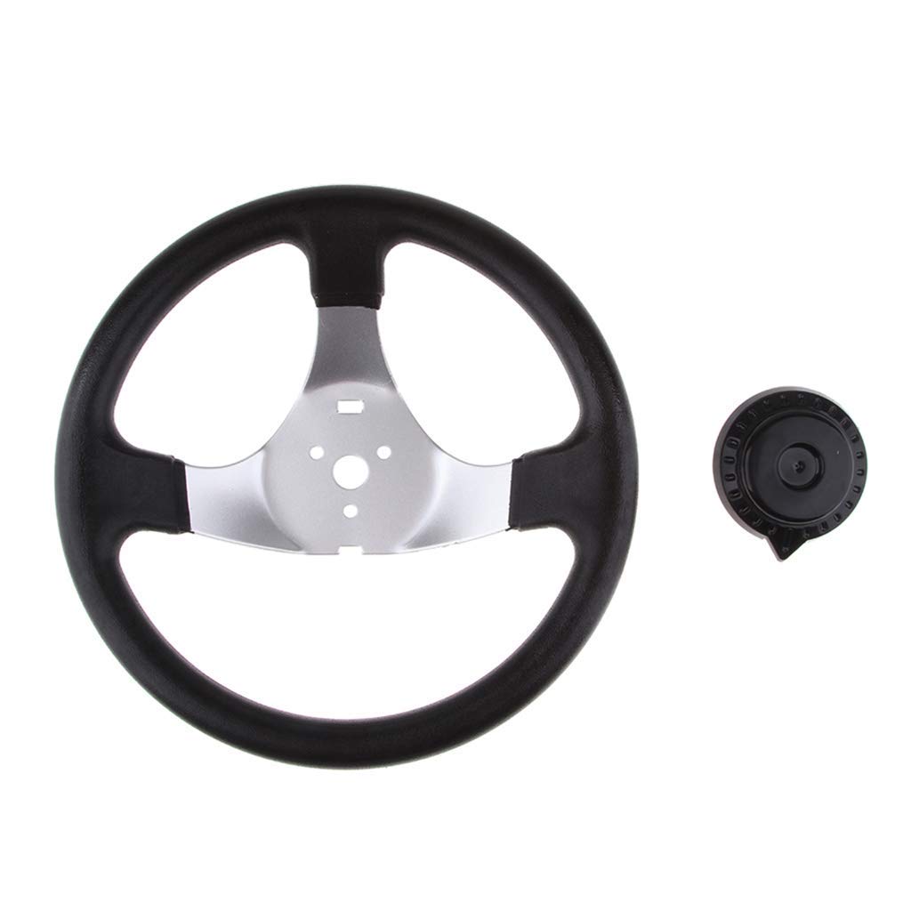 Tubayia 300mm Metall Universal Lenkrad für 150-250cc Motoren ATV Go Kart Buggy Quad usw Tubayia 300mm Metall Universal Lenkrad für 150-250cc Motoren ATV Go Kart Buggy Quad usw von Tubayia