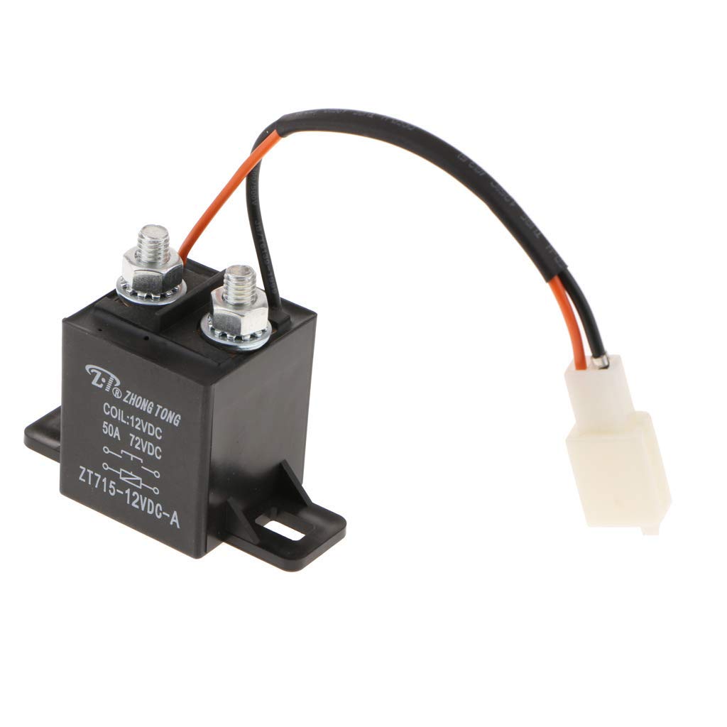 Tubayia 72V DC 50A 4-Pin SPST Relais KFZ Auto Umschaltrelais Wechselrelais für Automotive Tubayia 72V DC 50A 4-Pin SPST Relais KFZ Auto Umschaltrelais Wechselrelais für Automotive von Tubayia