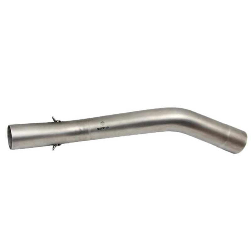 Tubayia Motorrad Auspuff Mittelrohr Mittlere Verbindungsrohr für Kawasaki ZX-6R 2009-2014 Motorräder von Tubayia