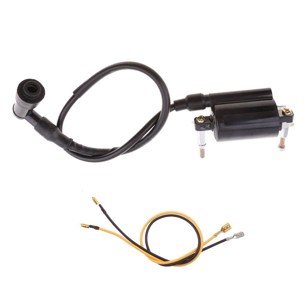 Tubayia Zündspule + 2pcs Drähte für Kawasaki Bayou 300 KLF300 KLF 300 1986-2004 ATV Tubayia Zündspule + 2pcs Drähte für Kawasaki Bayou 300 KLF300 KLF 300 1986-2004 ATV von Tubayia
