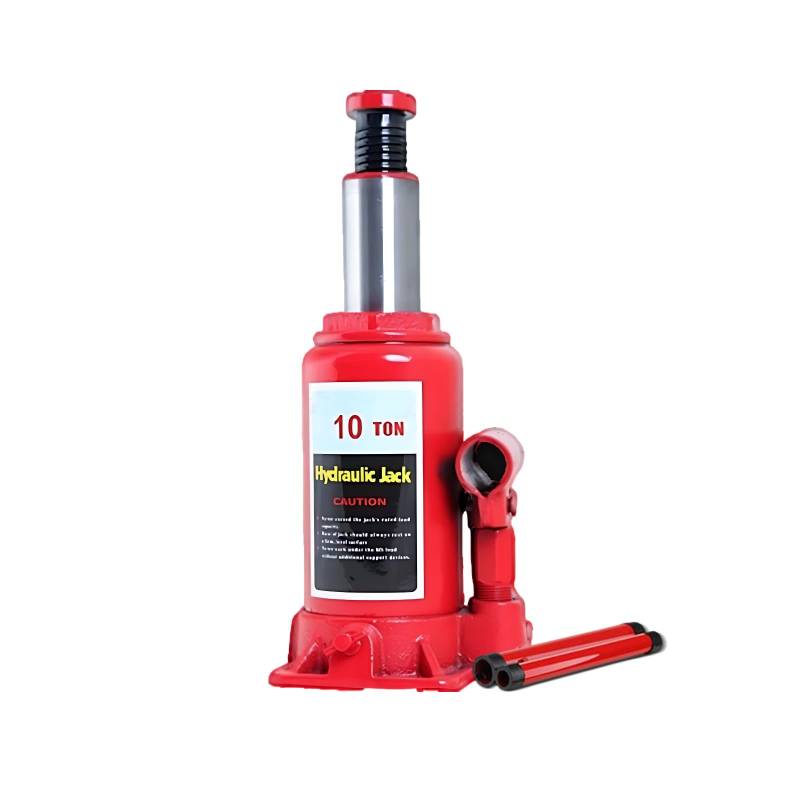 Hydraulischer Rangierwagenheber, 10 Tonnen Hydraulische Unterstellheber, 20-32 cm, Rangierheber für Autos, SUVs, LKWs und Traktoren, Flaschen-Wagenheber für Haus und Werkstatt von Tudaheuiy