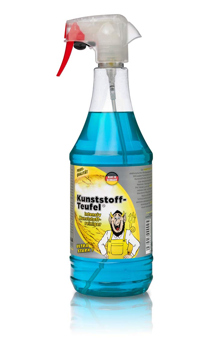 Tuga Chemie 76120 Universalreiniger Kunststoff Teufel, 1000 ml Sprühflasche von TUGA Chemie