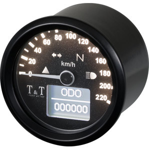 T&T elektronischer Tachometer 48mm, - 220 km/h Tumbleton and Twist von Tumbleton and Twist
