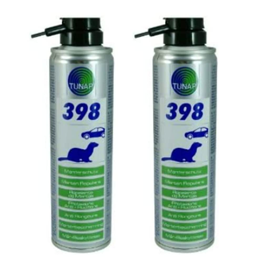 2X Tunap 398 Nager-Abwehrspray, wasserfester Klebstoff gegen Nagetiere 2X Tunap 398 Nager-Abwehrspray, wasserfester Klebstoff gegen Nagetiere von TUNAP