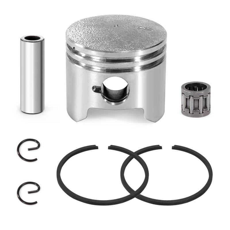 Tunejoy 44mm Kolben-Ersatz-Set Kolben Sicherungsring Kit Kolben und Kolbenringe kit kompatibel mit Dirt Pit Bike ATV Scooter Quad 49cc von Tunejoy