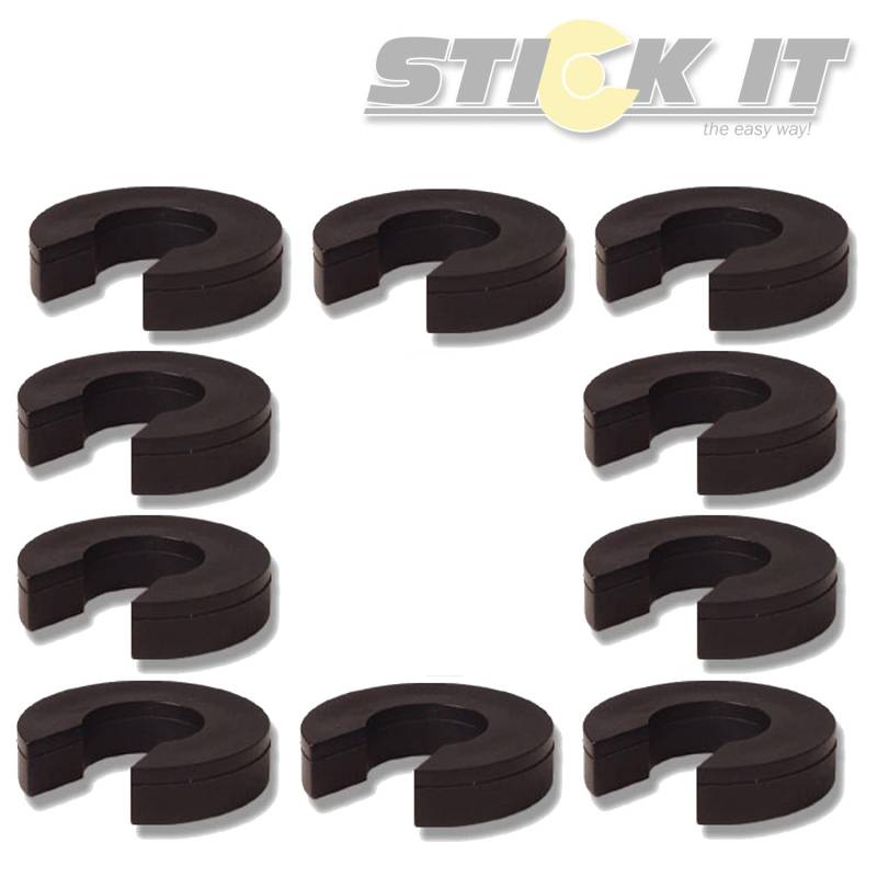 10 Tunershop L Clip Federwegbegrenzer Vorderachse 21mm kompatibel mit Mercedes-Benz MINI Mitsubishi Nissan Peugeot von Tunershop