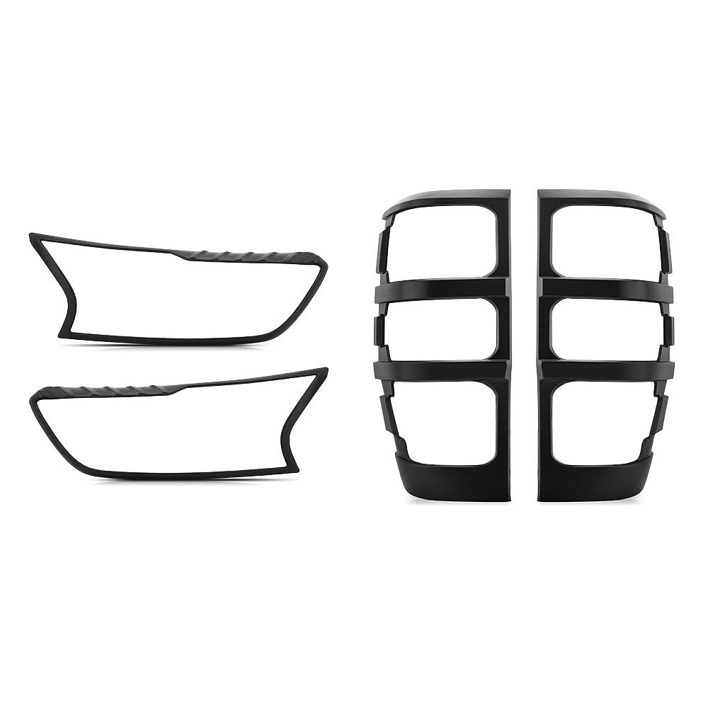 tunez® FRM07MK2 Ranger PX Wildtrak T6 MK2 Abdeckung Schwarz Vorne Hinten Schwanz Lampe matt tunez® FRM07MK2 Ranger PX Wildtrak T6 MK2 Abdeckung Schwarz Vorne Hinten Schwanz Lampe matt von tunez