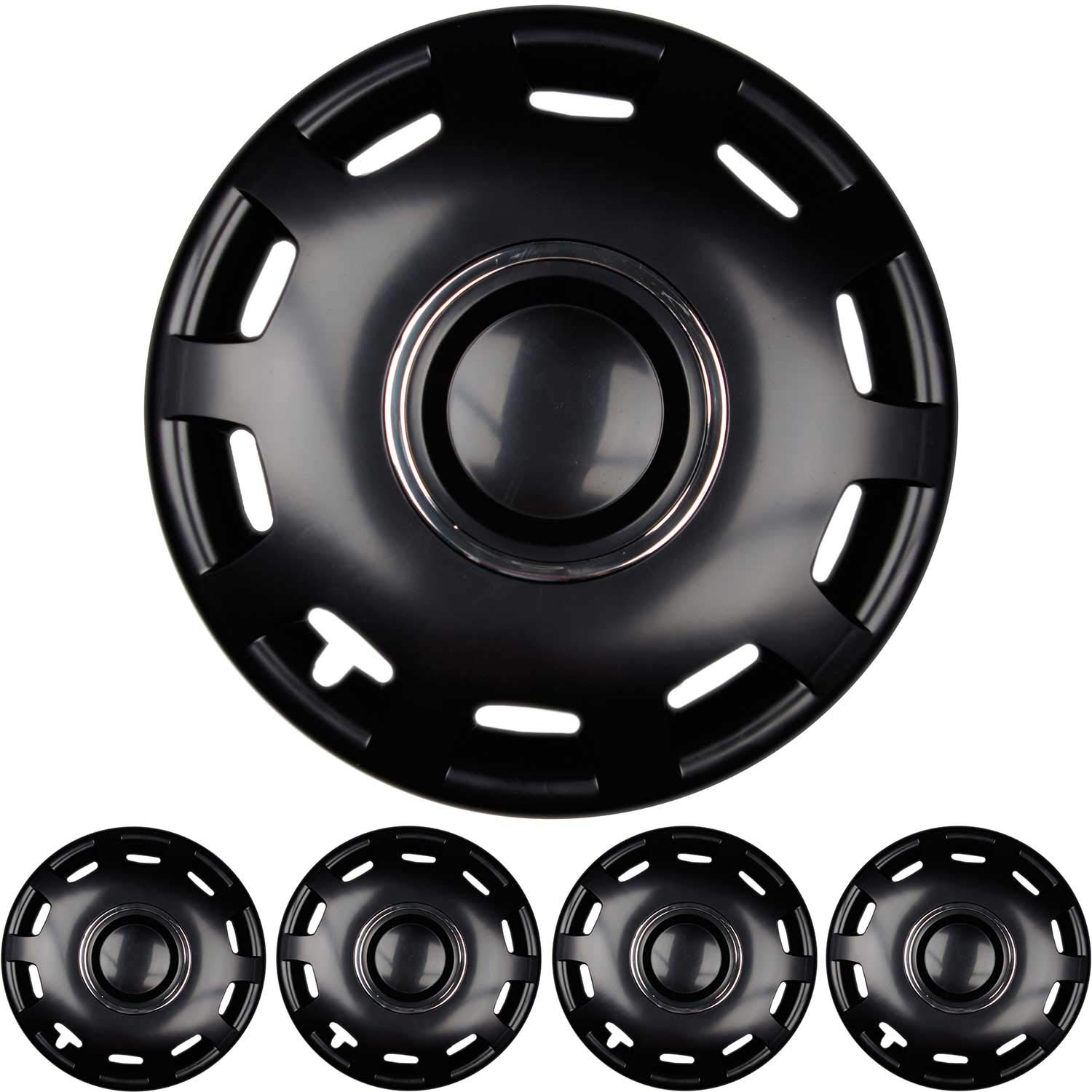 15 Zoll 4X Premium Design Radkappen Radzierblenden 'Alabaster' in Schwarz 15 Zoll 4X Premium Design Radkappen Radzierblenden 'Alabaster' in Schwarz von Tuning Fanatics