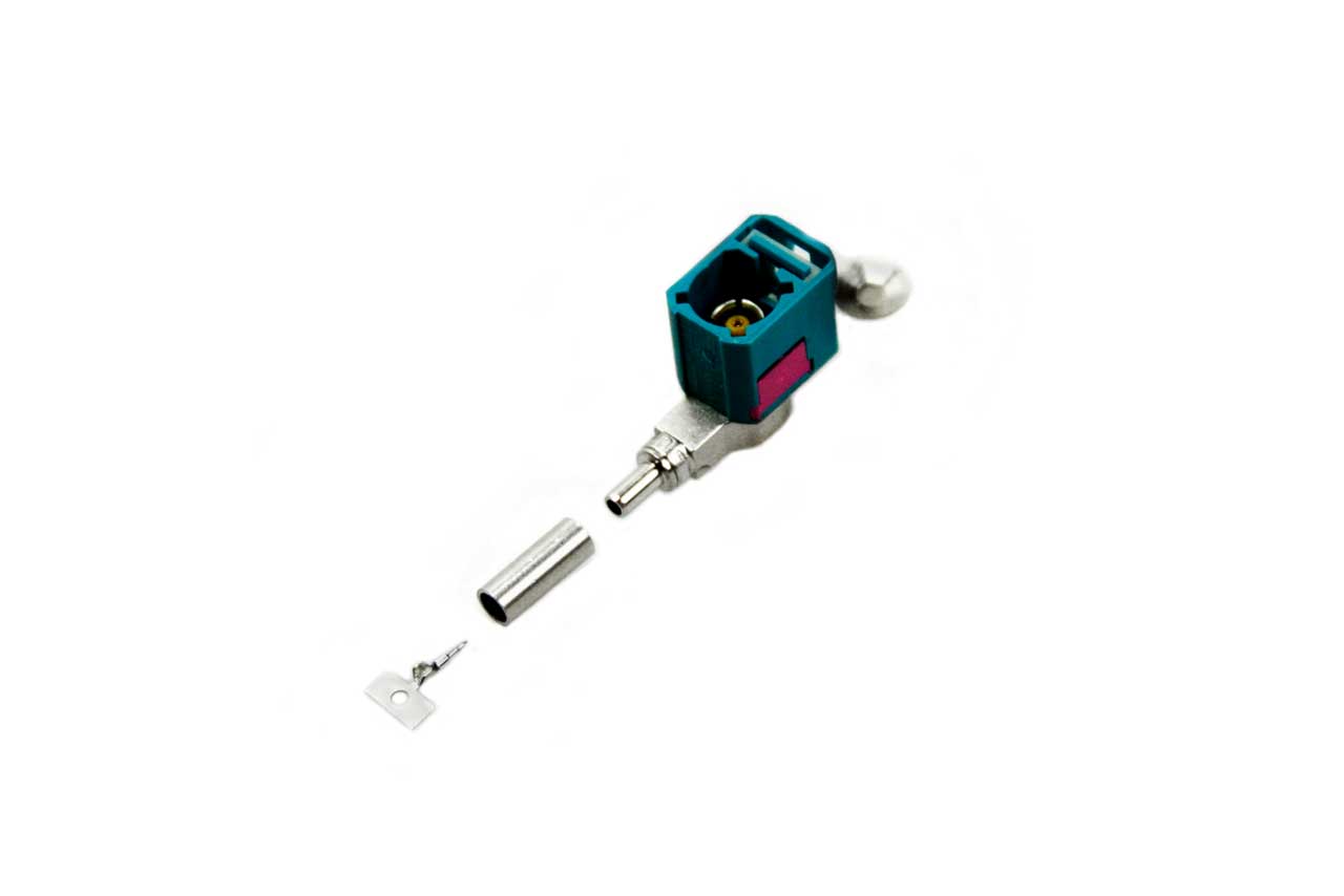 1x FAKRA Buchse - abgewinkelt 90 Grad- uni - Buchsen Kontakt Pin Gehäuse Stecker 1x FAKRA Buchse - abgewinkelt 90 Grad- uni - Buchsen Kontakt Pin Gehäuse Stecker von KUFATEC GmbH & Co. KG