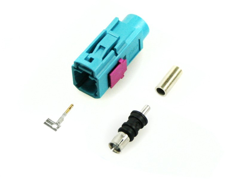 1x FAKRA Buchse - weiblich - uni - Buchsen Kontakt Pin Gehäuse Stecker Plug 1x FAKRA Buchse - weiblich - uni - Buchsen Kontakt Pin Gehäuse Stecker Plug von KUFATEC GmbH & Co. KG