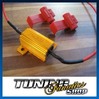 1x Lastwiderstand Widerstand 25W 12V + Klemmen für LED SMD = CANBUS von Simply NetTrade GmbH