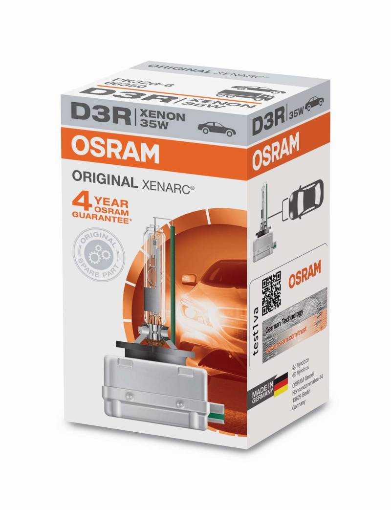1x Original OSRAM Xenarc Classic D3R 35W Xenon Brenner Lampe Birne Scheinwerfer von OSRAM GmbH